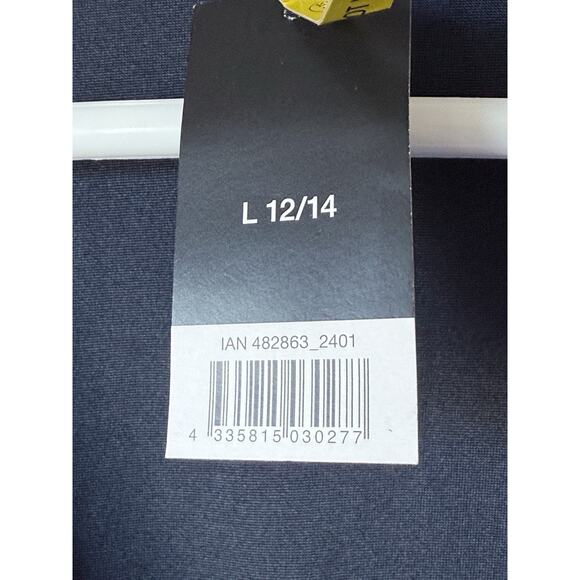 NEW! Esmara Green Sequin Wrap Dress Size Large 12/14 Blue NWT - Picture 4 of 9